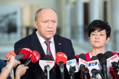 25 mln zł dla Młodzieżowych Drużyn Pożarniczych – konferencja z udziałem wiceministra Macieja Wąsika