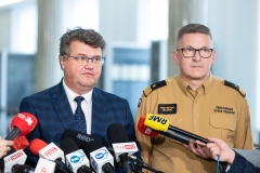 25 mln zł dla Młodzieżowych Drużyn Pożarniczych – konferencja z udziałem wiceministra Macieja Wąsika