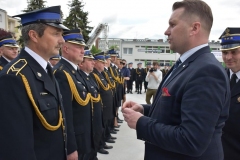 Wojewódzkie Obchody Dnia Strażaka w Świdniku z nadaniem sztandaru KP PSP w Świdniku