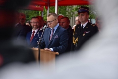 Wojewódzkie Obchody Dnia Strażaka w Świdniku z nadaniem sztandaru KP PSP w Świdniku
