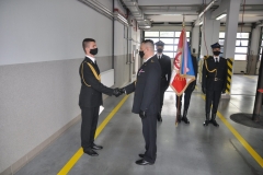 Apel z okazji Dnia Strażaka  - gratulacje