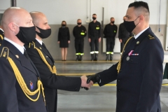 Apel z okazji Dnia Strażaka  - gratulacje