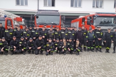Kurs dowódców OSP -zdjęcie grupowe uczestników