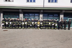 Szkolenie podstawowe strażaków ratowników OSP - zdjęcie grupowe