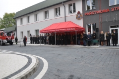 Uroczystość prezentacji obiektów KP PSP w Świdniku po modernizacji oraz przekazanie nowego samochodu ratowniczo-gaśniczego