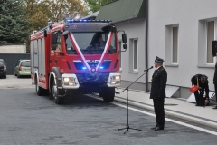 Uroczystość prezentacji obiektów KP PSP w Świdniku po modernizacji oraz przekazanie nowego samochodu ratowniczo-gaśniczego
