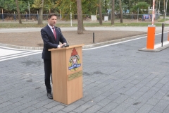 Uroczystość prezentacji obiektów KP PSP w Świdniku po modernizacji oraz przekazanie nowego samochodu ratowniczo-gaśniczego