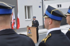 Uroczystość prezentacji obiektów KP PSP w Świdniku po modernizacji oraz przekazanie nowego samochodu ratowniczo-gaśniczego