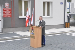Uroczystość prezentacji obiektów KP PSP w Świdniku po modernizacji oraz przekazanie nowego samochodu ratowniczo-gaśniczego