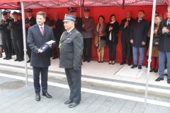 Uroczystość prezentacji obiektów KP PSP w Świdniku po modernizacji oraz przekazanie nowego samochodu ratowniczo-gaśniczego