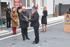 Uroczystość prezentacji obiektów KP PSP w Świdniku po modernizacji oraz przekazanie nowego samochodu ratowniczo-gaśniczego
