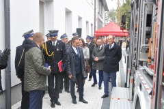 Uroczystość prezentacji obiektów KP PSP w Świdniku po modernizacji oraz przekazanie nowego samochodu ratowniczo-gaśniczego