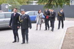 Uroczystość prezentacji obiektów KP PSP w Świdniku po modernizacji oraz przekazanie nowego samochodu ratowniczo-gaśniczego