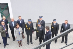 Uroczystość prezentacji obiektów KP PSP w Świdniku po modernizacji oraz przekazanie nowego samochodu ratowniczo-gaśniczego