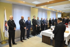 Uroczyste spotkanie świąteczne pracowników i funkcjonariuszy świdnickiej komendy