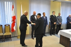 Uroczyste spotkanie świąteczne pracowników i funkcjonariuszy świdnickiej komendy