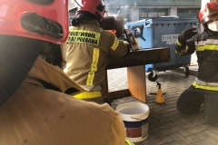 Ćwiczenia z zakresu technik gaszenia pożarów wewnętrznych