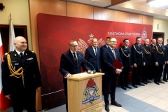 Wręczenie promes - przemówienia zaproszonych gości