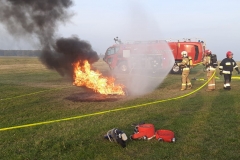Ćwiczenia zgrywające - gaszenie pożaru