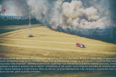 Stop pożarom traw - plakaty promujące akcję