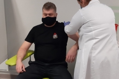 Szczepienia funkcjonariuszy przeciwko SARS-COV-2