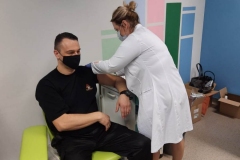 Szczepienia funkcjonariuszy przeciwko SARS-COV-2